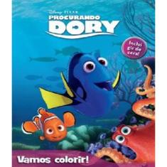 Livro Procurando Dory - Vamos Colorir