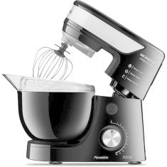 Batedeira Planetária Mondial Premium 12 Velocidades 700W Preto/Inox 127V - BP-01P-B