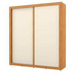 Guarda Roupa Tutto New 2 Portas De Correr Freijó Off White - Matic