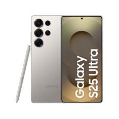 Samsung Galaxy S25 Ultra 5G 256GB Galaxy AI Titânio Cinza 6,9" 12GB RAM Câm. Quádrupla 200+50+10+50MP Bateria 5000mAh Dual Chip