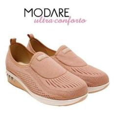 Tênis Modare Feminino Ultraconforto Ortopédico Esporão - Preto - 33 BR-Feminino