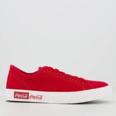 Tênis Coca Cola Blend Classic Vermelho-Unissex