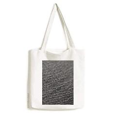 Bolsa de lona abstrata cinza linho bolsa de compras bolsa casual bolsa de compras