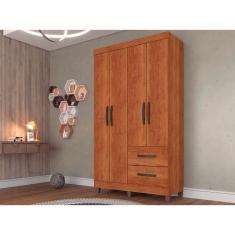 Roupeiro Estrela em MDP com 4 Portas e 2 Gavetas Sallêto