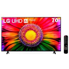 Smart TV 70 Polegadas 4K LG UHD ThinQ AI 70UR8750PSA HDR Bluetooth 3 HDMI