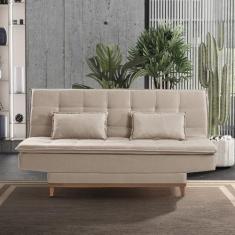 Sofá Cama 3 Lugares 192cm Luna - Estofart