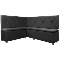 Canto Alemão Losango 4 Lugares 1,25x1,60m Veludo - SOFA STORE