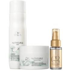 Kit Wella Professionals Nutricurls & Oil Reflection (3 Prod)