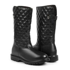 Bota Feminina de Inverno para Neve em Couro em Lã Impermeáv - Oslo Inv