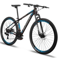 Bicicleta Aro 29 Alfameq Makan Freio a Disco 21 Marchas Cambios Shimano-Unissex