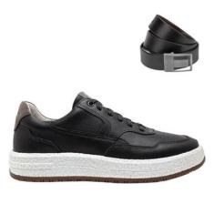 Kit Tênis Democrata Drake Pulse Masculino + Cinto-Masculino