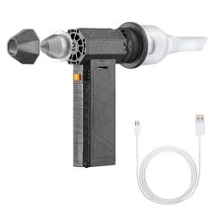 Daconovo Mini Ventilador Turbo Jet 52m/s Ventilador Turbo Violento 130000 RPM Ventilador Poderoso Recarregável