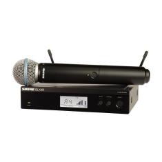 Microfone Sem Fio Bastão Shure BLX24RBR/B58-J10
