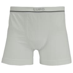 Cueca Boxer Lupo Microfibra Branca