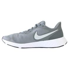 Nike Tênis de corrida masculino Revolution 5, Cinza frio/platina pura-cinza escuro, 9.5