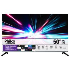 Smart TV LED 50" 4K Philco Roku TV PTV50G70R2CSGBL HDR10, Dolby Audio, Processador Quad-core