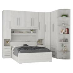 Dormitório De Casal Sem Cama 1219S Carvalho Claro