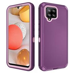 Asuwish Capa de celular para Samsung Galaxy A42 5G capa de celular híbrida resistente à prova de choque à prova de quedas acessórios móveis de corpo inteiro resistente Glaxay A 42 G5 Gaxaly 42A S42 4G