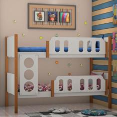 Beliche Solteiro Ônix - Branco com Mel - MADEIRA STORE, BRANCO