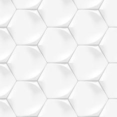Papel Parede 3D Lajota Grande Adesivo Geometrico Decorativo - LRP