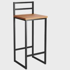 Banqueta Alta para Bistrô em Ferro