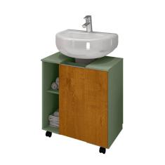 Gabinete Pequin Armario de Banheiro Para Pia de Coluna