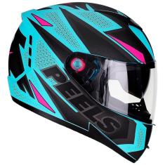 Capacete Moto Masculino Feminino Peels Icon Fast Com Viseira Solar-Unissex