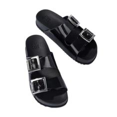 Sandália Feminina Papete Slide Zaxy Partner 18063, Preto, 37