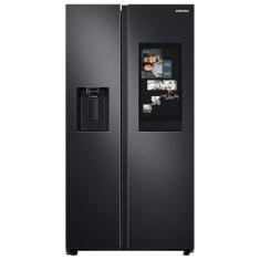 Geladeira Samsung Family Hub™ Side by Side 608L com Soundbar Preto Preto 220 v