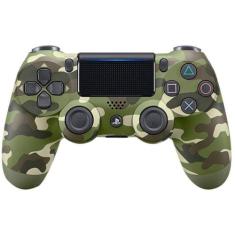 Controle Para Ps4 E Pc Sem Fio Dualshock 4 Sony - Verde Camuflado