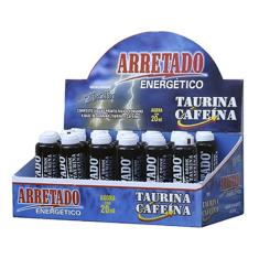 Energético Arretado Taurina e Cafeína 24 Flaconetes 20ml