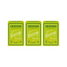 Sabonete Granado 90G Glicerina Erva Doce-Kit C/3Un