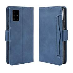 Capa com compartimento para cartão para Samsung Galaxy S20, capa flip carteira de couro para Samsung Galaxy S20, capa magnética retrô para celular, capa carteira com compartimentos para cartões