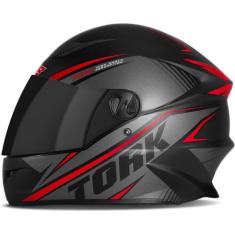 Capacete Fechado Motociclista R8 Viseira Fumê Esportivo Pro Tork Origi