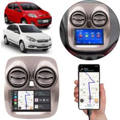 Kit Multimídia Carplay Grand Siena 2012-2018 7 Pol MP5 Touch-screen + 