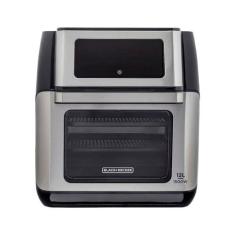 Fritadeira Air Fryer Black Decker 12 Litros AFO12G Preto E Inox 220v -