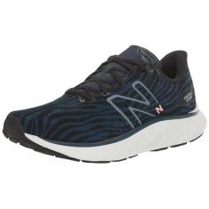 New Balance Fresh Foam X Evoz V3 Tênis de corrida feminino, Nb azul marinho/preto, 36