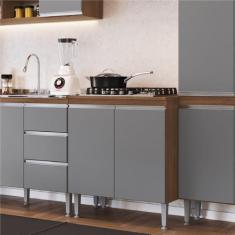 Balcão para Cozinha 80cm 2 Portas Athena - IRM