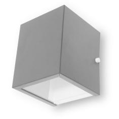 Arandela 2 Fachos Externa/Interna Lâmpada G9 Alumínio Preto