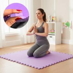 Tapete Infantil EVA Emborrachado 50x50x1cm 10mm proteção Bebê e Crianç