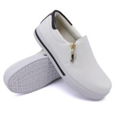 Tênis Slip On Feminino Casual Sapatenis Calce Fácil Linha Confort Esti