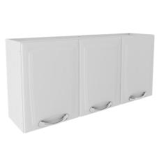 Armário Aéreo de Cozinha 3 Portas IP3-120 Premium Itatiaia Móveis Branco