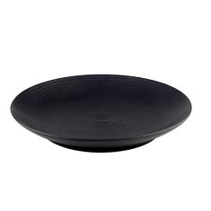 Conjunto 2 Pratos de Cerâmica Preto 19cm - Wolff