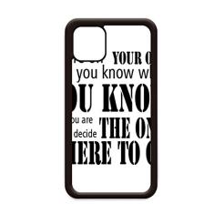 You Decida Onde Ir Citação para iPhone 12 Pro Max Capa para Apple Mini Mobile Case