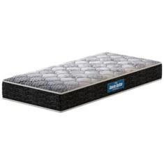 Colchão de Solteiro Probel Guarda Costas Promiddle Espuma D28 22x78x188cm - Branco/Preto