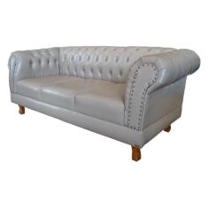 Sofá Chesterfield Duque 1,80M - Corano Branco/Recepção, moveis, sala, decoração