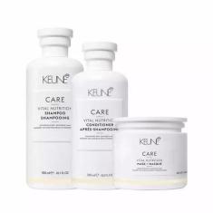 Kit Keune Vital Nutrition Shampoo Condicionador E Máscara