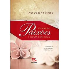 Livro - Poemas De Paixões E Coisas Parecidas