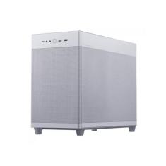 Gabinete Gamer ASUS AP201 Prime White Lateral de Vidro Temperado Micro