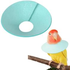 Coleira antiarrancamento de calopsitas para animais de estimação, coleira de cicatrização para periquitos, pescoço, suprimento de pássaros, coleira de papagaio para arrancar penas, coleiras de